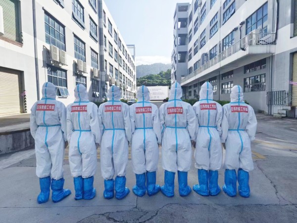 奮勇當先，筑牢疫情防控第一道防線——日東科技疫情防控紀實